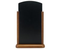 Ardoise de table TOP, taille moyenne, brun foncé