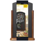 Ardoise de table TOP, grand, brun foncé