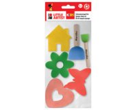 KiDS Set de tampons-éponges Little Artist, set de 6