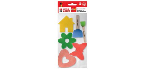 KiDS Set de tampons-éponges Little Artist, set de 6