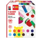 KiDS Peinture pour T-Shirt, 36 ml, tube, set de 12