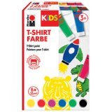 KiDS Peinture pour T-Shirt, 36 ml, tube, set de 6