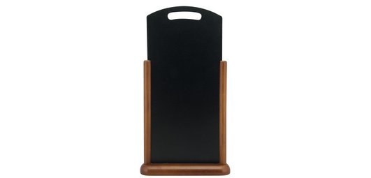 Kreidetafel Tischmodell HANDLE groß dunkelbraun