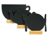 Ardoise de table SILHOUETTE MINI 'RECT'