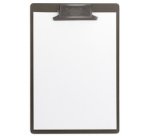 Menuhouder met klem VINTAGE, A5, grijs