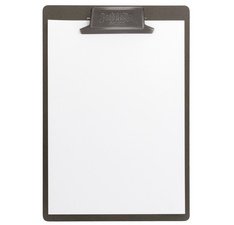 Porte-menu à pince VINTAGE, A5, gris