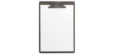 VINTAGE clip menu holder, A5, gray