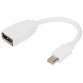 Câble adaptateur DisplayPort 1.2, mini DP - DP