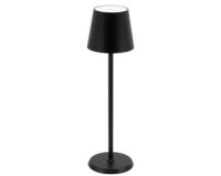 Kabellose LED-Tischlampe FELINE, schwarz