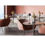 Lampe de table à LED rechargeable FELINE, noir