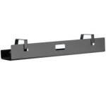 Goulotte passe-câble sous le bureau, noir