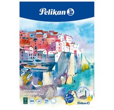 Bloc de papier aquarelle C4/20, A4, 150 g/m2