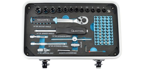 Jeu de vis & d'embouts, mallette de 116 pièces