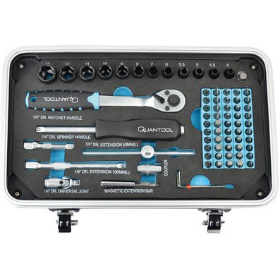 Jeu de vis & d'embouts, mallette de 116 pièces