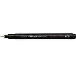Tombow Feutre fin MONO drawing pen, largeur de tracé 005