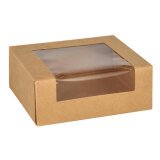 Sushibox 'pure', afmetingen 195 x 70 x 45 mm, bruin