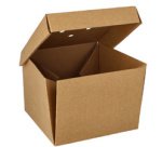 Boîte à burger 'pure' pliable