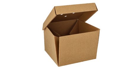 Boîte à burger 'pure' pliable