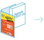 Protège-agenda STANDARD, en PVC, translucide