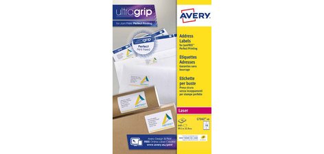 Etiquette d'adresse, 99,1 x 38,1 mm, blanc