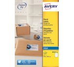 Etiquette d'expédition, 199,6 x 289,1 mm, blanc