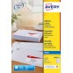 Etiquette autocollante avery adresse recyclee laser blanc  38,1 x 21,2mm  boite de 975