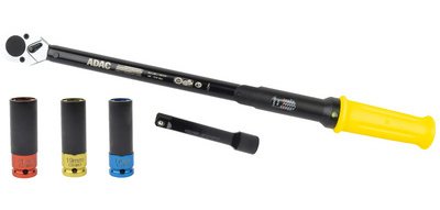 Jeu de clé dynamométrique ADAC 1/2'