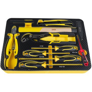 Jeu d'outils ADAC, mallette de 77 pièces