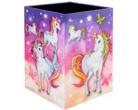 Corbeille à papier 'Licorne', carton