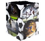 Corbeille à papier 'Football', carton
