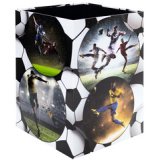 Corbeille à papier 'Football', carton