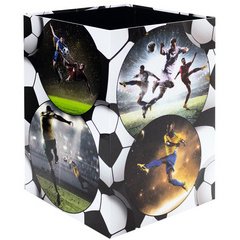Corbeille à papier 'Football', carton
