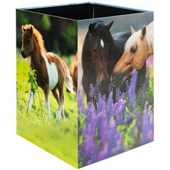 Corbeille à papier 'Pré à chevaux', carton