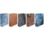 Assortiment de classeurs à motifs 'Nature'
