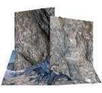 Chemise à élastiques 'Nature', A3, carton, Stone