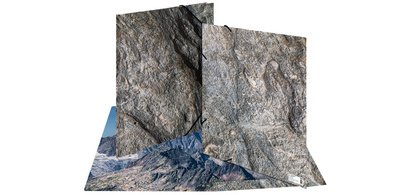 Chemise à élastiques 'Nature', A3, carton, Stone