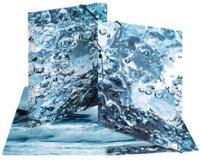 Elastiekmap 'Nature' A3 karton Water