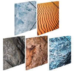 Assortiment de chemises à élastiques 'Nature', A3