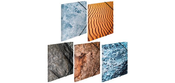 Assortiment de chemises à élastiques 'Nature', A3