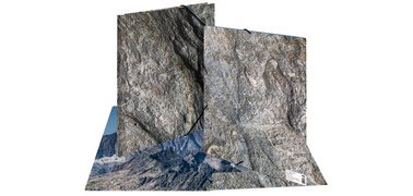 Chemise à élastiques 'Nature', A4, carton, Stone