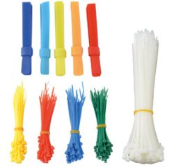 Set d'attaches de câble & de bandes