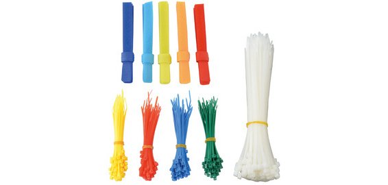 Set d'attaches de câble & de bandes