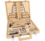 Jeu d'outils ECOLINE, mallette, 75 pièces