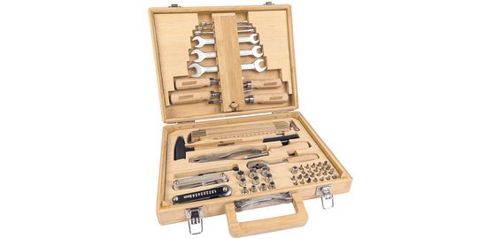 Jeu d'outils ECOLINE, mallette, 75 pièces