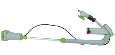 Pompe d'arrosage sans fil, gris/vert