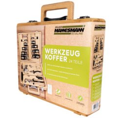 Set werktuigen ECOLINE, koffer, 24 stuks