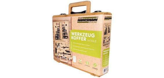 Jeu d'outils ECOLINE, mallette, 24 pièces