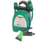 Mini jeu de tuyau, 10 m, vert