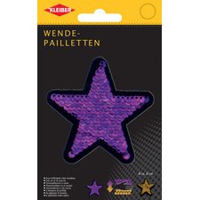 Etoile en sequins réversibles