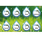 Lance d'arrosage, vanne à pouce, (L)880 mm